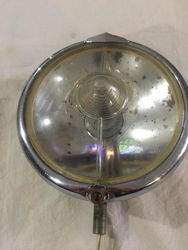 Farol Buscahuellas Marchal Vidrio Con Tetón Soporte Inferior