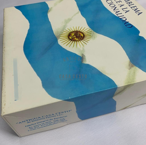 Imagen 4 de 6 de Hermosa Caja Para Regalo O Guardado De Banderas - Plegable