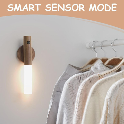 Aplique Magnetico Led Con Carga Usb Y Sensor De Movimiento