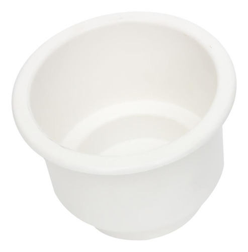 La Plástica Ahuecada Blanca De La Vaso Puede Sostenedor