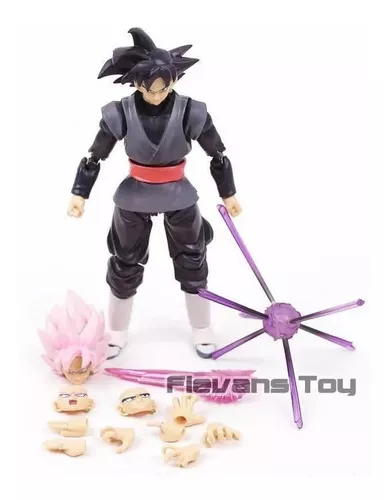 Boneco Goku Black Rose dragonball S sh Figuarts Articulado