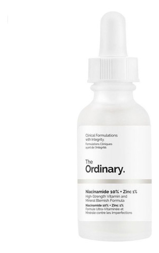 The Ordinary Niacinamida 10% + Zinc 1% 30 Ml Día/noche Todo Tipo De Piel Día/noche
