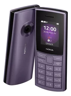 Celular Nokia 110 4g Simples Idoso 2 Chip Bateria Dura Muito