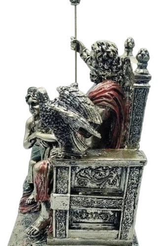 Estatua Deus Grego Mitologia Grega De Zeus E Hera No Trono