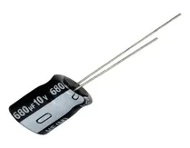 Comprar 02 Condensadores 10v 680uf Electrolitico 105° Grados 