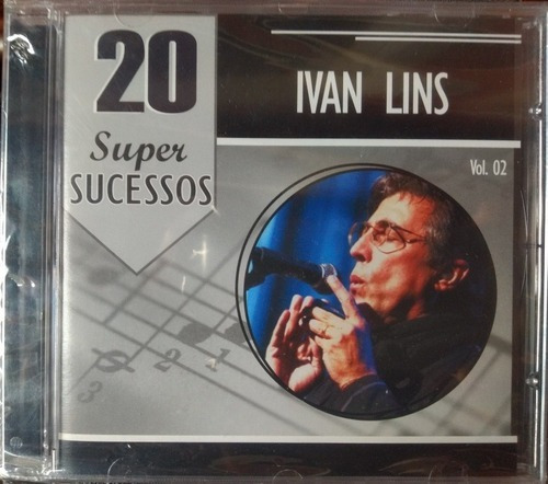 Cd Ivan Lins,20 Super Sucessos Vol 2, Lacrado, Promoção.