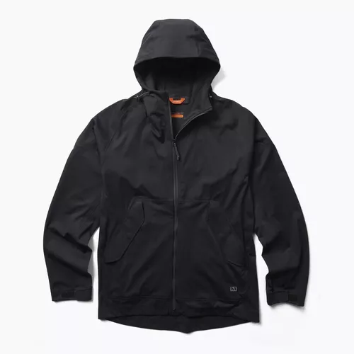 MERRELL Parka Impermeable Parka Full Zip Negro Hombre MERRELL