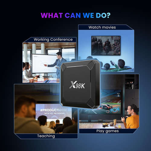Sidiwen Android 130 Tv Box, X98k Android Tv Box 2 Gb Ram De