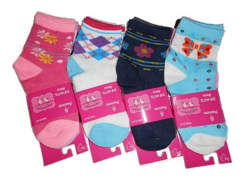 Kit 12 Pares Meias Infantil Atacado Importadas Tendência Top