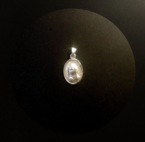 Medalla Virgen De Guadalupe Plata Fina .925