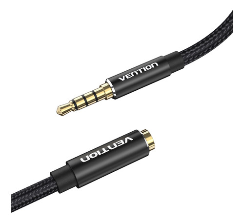 Cable De Audio Extension Vention 4 Polos Auxiliar 3.5mm 1m