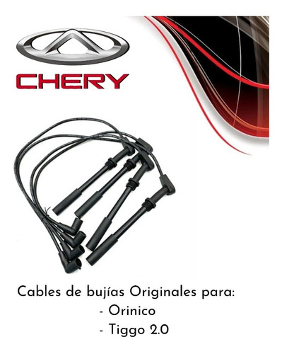 Juego De Clabes De Bujía Originales De Chery Orinoco 