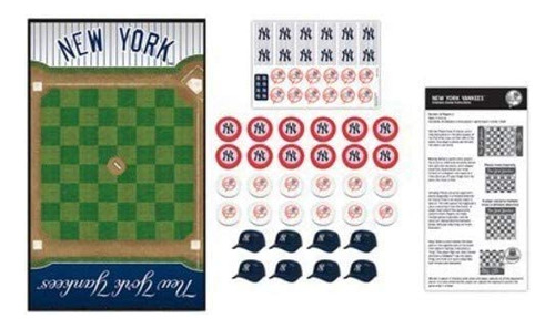 Obras Maestras De La Mlb New York Yankees Checkers Juego De 