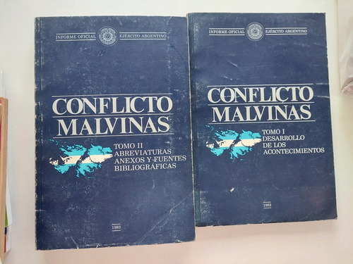 Conflicto Malvinas Tomo 1 Y 2 - Desarrollo Y Abreviaturas