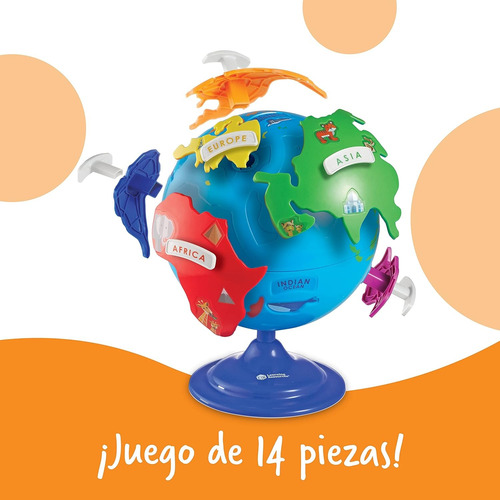 Juegos Didacticos De Globo Terraqueo Para Niños En 3d Chico
