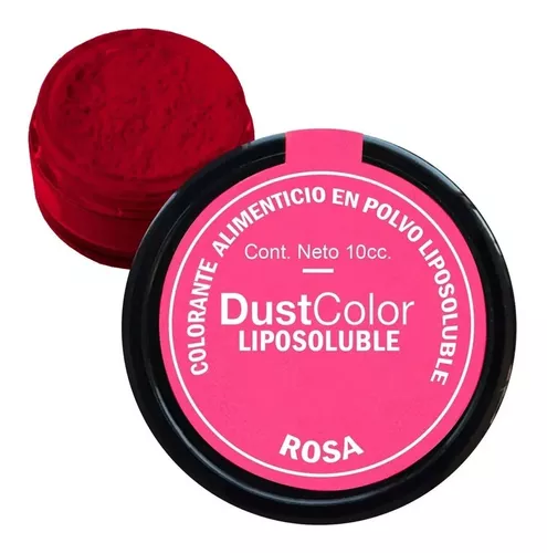 Colorante Hidrosoluble - Rosa Suave - Dust Color - Hornos y Pasteles