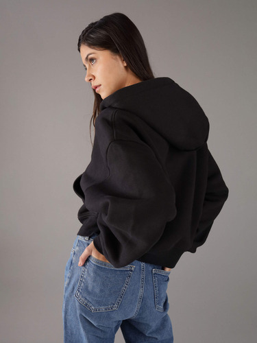 Sudadera Calvin Klein Negra Para Mujer