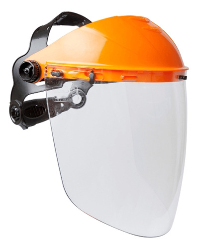 Soporte Libus Protector Facial Con Arnés Cremallera Uso Rudo