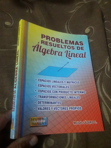 Libro Problemas Resueltos De Algebra Lineal Lazaro