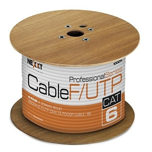 Rollo Cable F/utp Nexxt Cat6 305m 100% Cu  - 300$