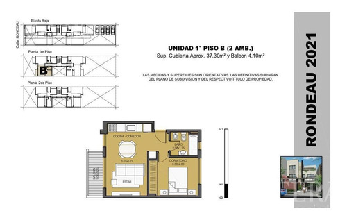 Imagen 2 de 2 de Venta De Departamento 2 Ambientes Con Balcón En Wilde (28537)