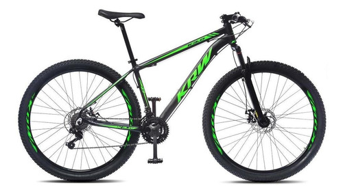 Bicicleta Aro 29 Krw Alumínio 24 Vel Freio A Disco X42