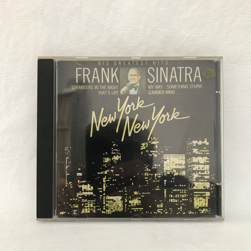 Cd Frank Sinatra - New York New York His Greatest Hits 
