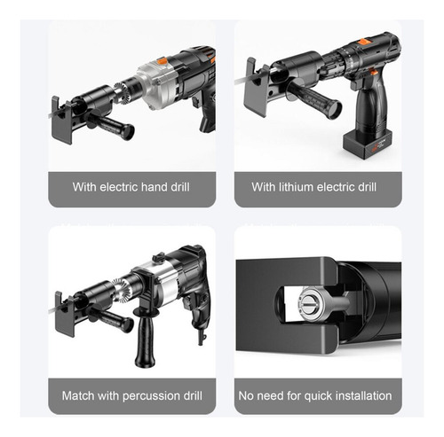 Adaptador Sierra Sable Caladora Serrucho Para Taladro Cambio