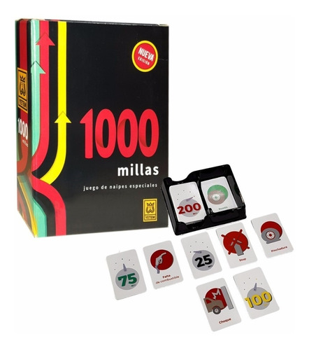 Juego Mil Millas 1000 Naipes Especiales Original De Yetem