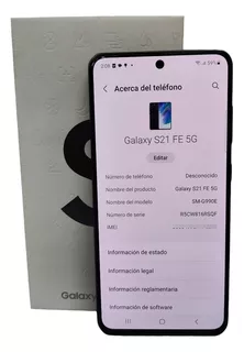 Telefono Celular Samsung G990e Galaxy S21 Fe 5g