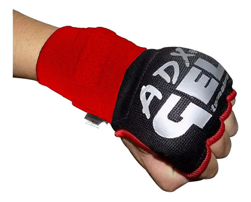 Guantes Con Gel Y Vendaje Para Box Adx 