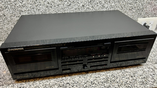 Deck Pioneer Ct-w355r Doble Casetera Con Service Full (Usado)