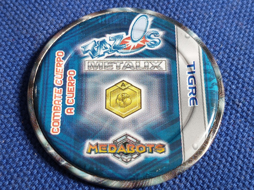 Tazos Metalix Spiritus/tigre#03 Medabots Sabritas '03 (Usado)