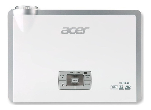 Acer K335 Wxga Dlp Led Projector, 1000 Lumens, White