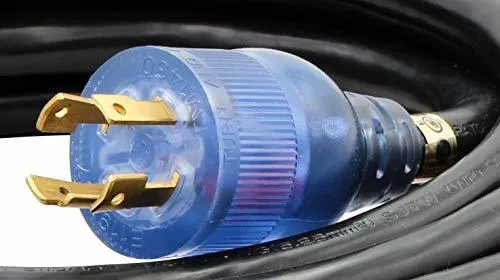 25 Pies 10/4 250v Generador 30a / Interruptor De Transferenc