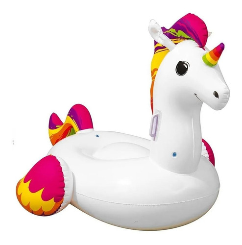 Flotador Inflable Unicornio Gigante 2,24m Bestway Kawaii