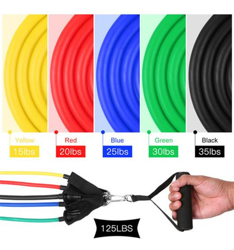 . Cintas De Ejercicio, Correas Angulares Acolchadas, Tubo