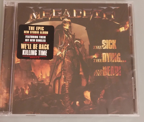 Megadeth The Sick The Dying And The Dead (cd) Importado Usa
