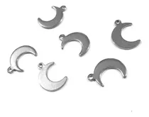 Comprar Mini Dijes Lunita Acero Quirurgico Pack X 10 U Fornituras