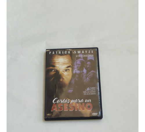 Dvd Cartas Para Un Asesino Patrick Swayze David Carson