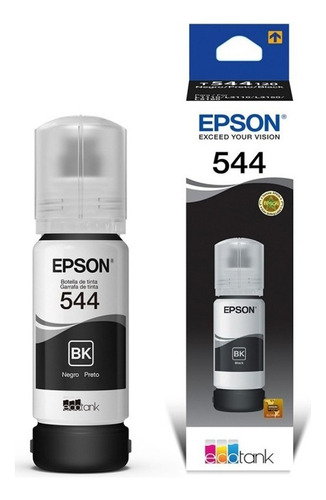 Botella De Tinta Original Epson T544 L3110 L3150 L5190