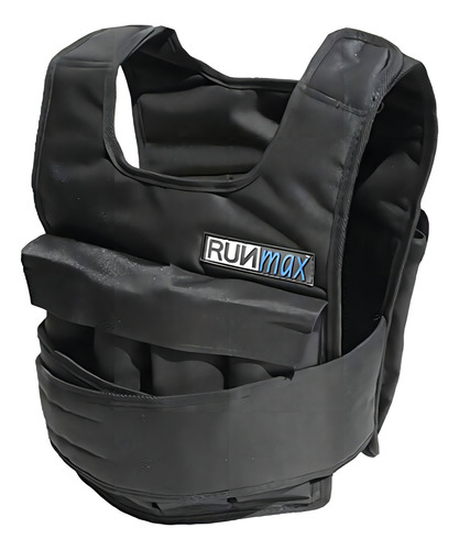 Chaleco Ponderado Runfast Runmax Pro, 40 Lb, Negro