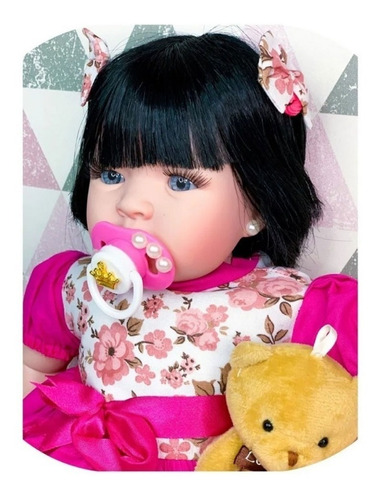 Bebê Reborn Recém Nascida Muito Linda Com Acessórios