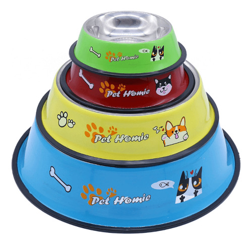 Petegou® Plato Pet Homie En Varios Colores Y Tamaños Xl