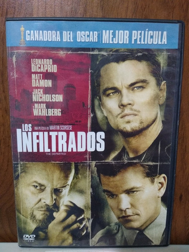 Los Infiltrados The Departed Dvd Martin Scorsese