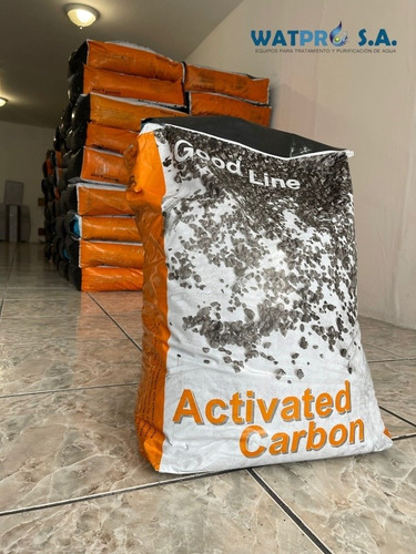 Imagen 1 de 1 de Sacos De Carbón Activado Granulado 25 Kg, Importado 