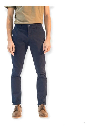 Pantalon Gabardina Chino Con Elastano | Bravo Jeans (16091)