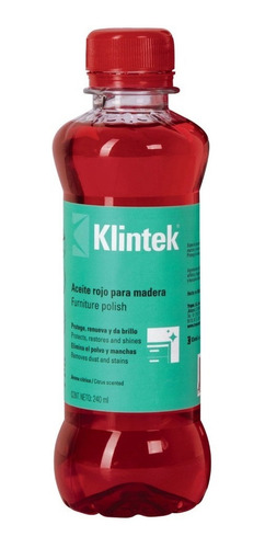 Aceite Para Muebles Pisos Madera Y Vinil Klintek