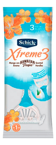 Schick Xtreme3 Hawaiian Tropic Maquina De Afeitar 1u