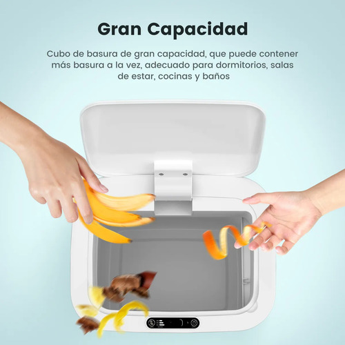 18l Recargable Sensor Inteligente Cubo De Basura Para Cocina